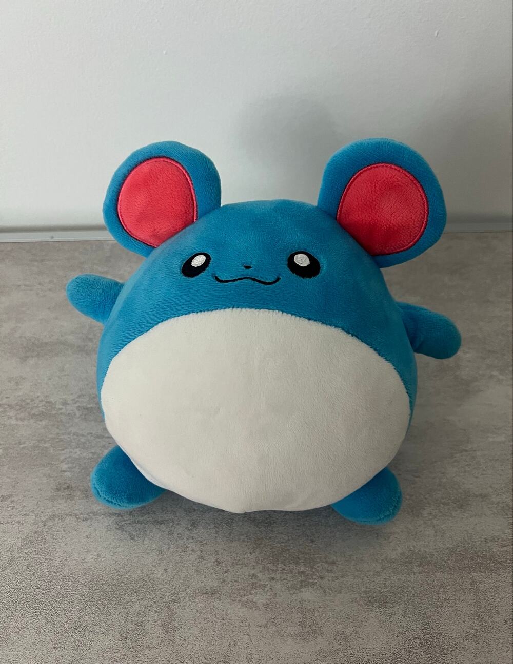 Marill Pokemon Center 8" Plush Stuffed Animal 2017 Rare Toy Collectible